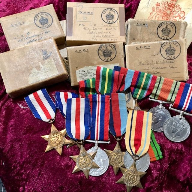 ***New In***Collection of WW2 Medals Boxed and Loose Examples Available.