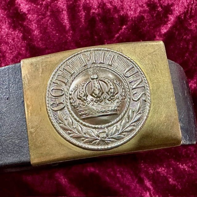 ***New In***A Superb Untouched WW1 Prussian/ German Belt and Buckle.