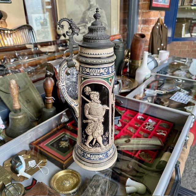 ***New In***Very Large c1900 German Stein.