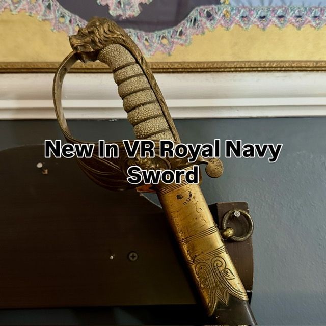 ***New In***VR and EIIR Royal Navy Officer Swords.