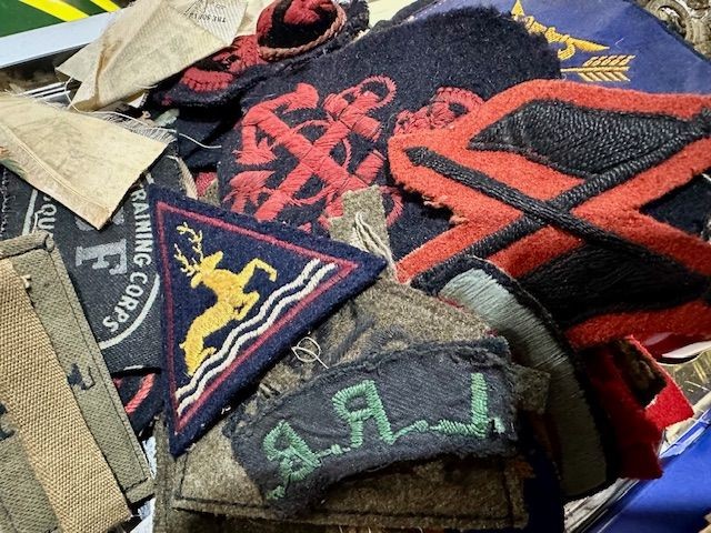 A Collection of Cloth Patches Just In.
