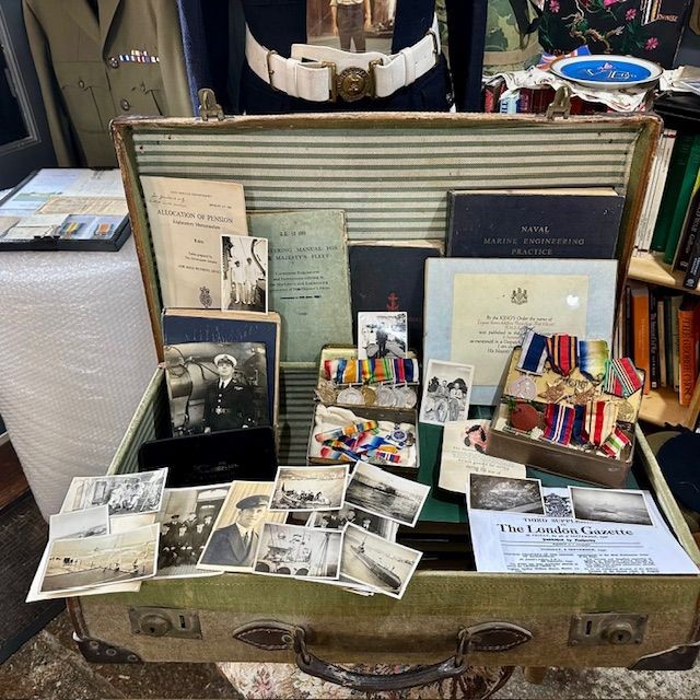 ***New In***A Superb WW1 and WW2 Father and Son Medal Grouping Mentioned in Dispatches (MiD) and Huge Amount of Family Ephemera.