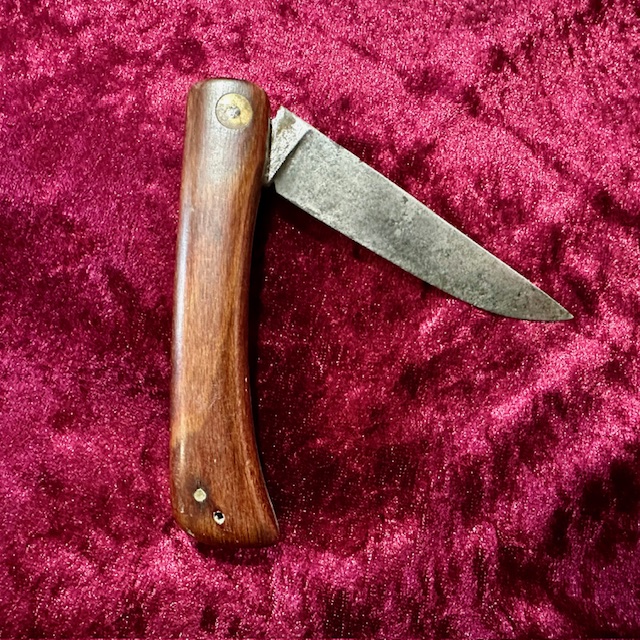 Edged Weapons: Ref: 4977 - WW1 German Folding Pocket Knife.